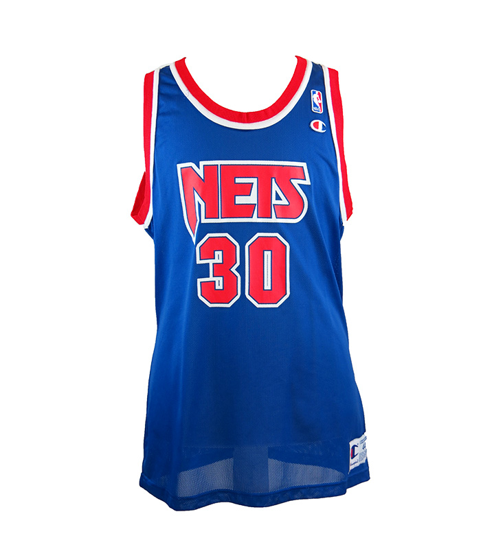 Vintage Kerry Kittles New Jersey Nets Champion Jersey NBA