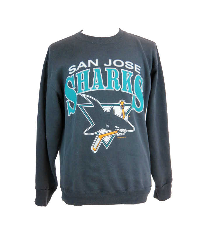 Vintage San Jose Sharks Tee. Size L. $100. Available in Store and on  Website 😎
