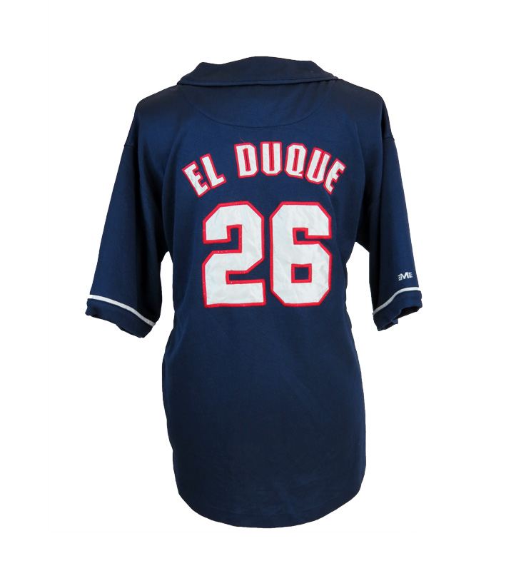 Orlando “El Duque” Hernandez Autographed New York Yankees Grey