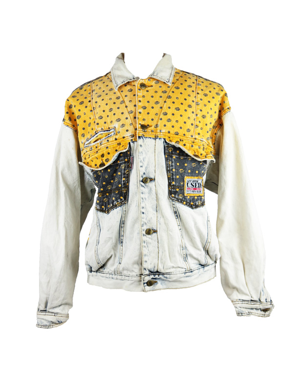 Vintage GET USED by ELIE Patchwork Denim Jacket - 5 Star Vintage