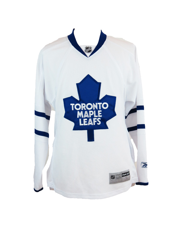 Reebok Toronto Maple Leafs White Hockey Jersey 5 Star Vintage