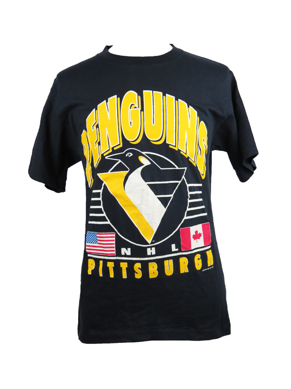 Men's Pittsburgh Penguins '47 Black Tradition Vintage Tubular T-Shirt