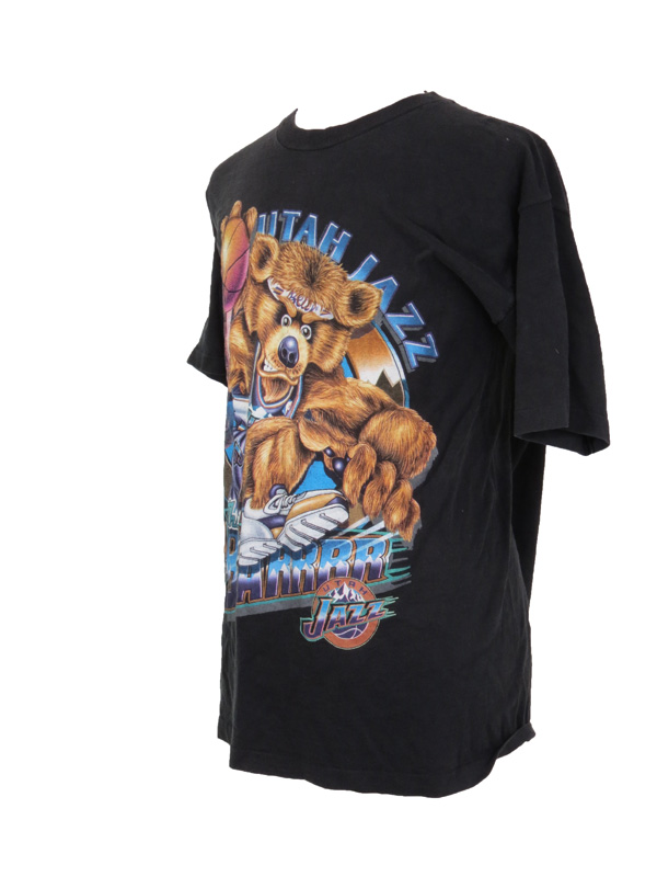 Utah Jazz Fanatics Branded Vintage Pro Graphic T-Shirt - Mens