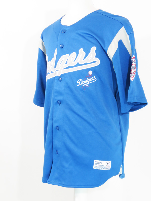 Vintage LA Dodgers Jersey Men's M Blue Majestic Diamond Collection 90's USA  VTG
