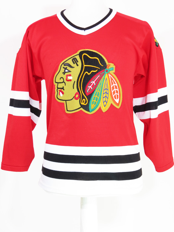 CustomCat Chicago Blackhawks Color Rush Retro NHL T-Shirt Red / M