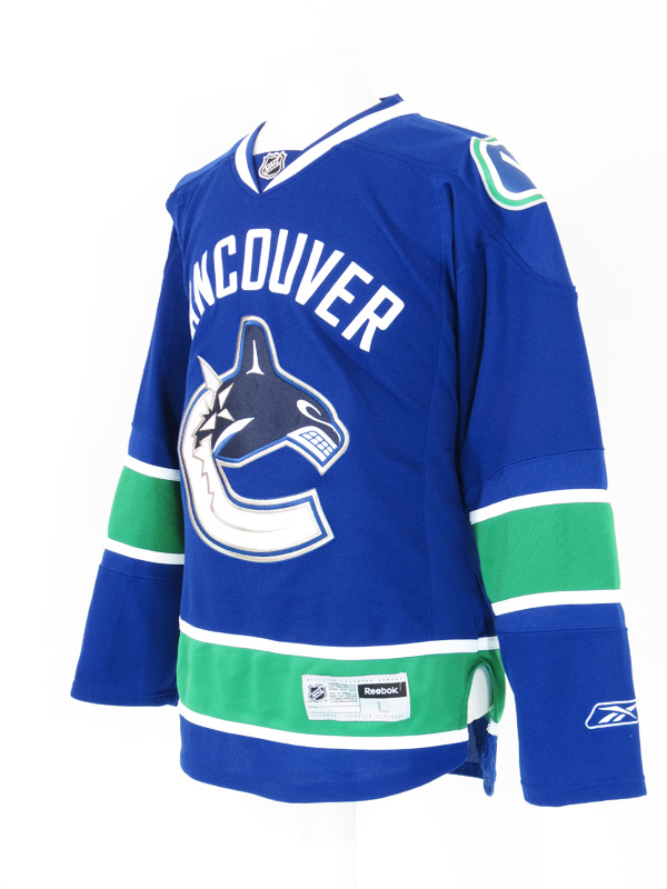 Reebok NHL Youth Boys Vancouver Canucks Alternate Color Team Jersey, Blue