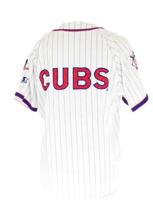 Vintage Chicago Cubs Pinstriped Starter Baseball Jersey - 5 Star Vintage