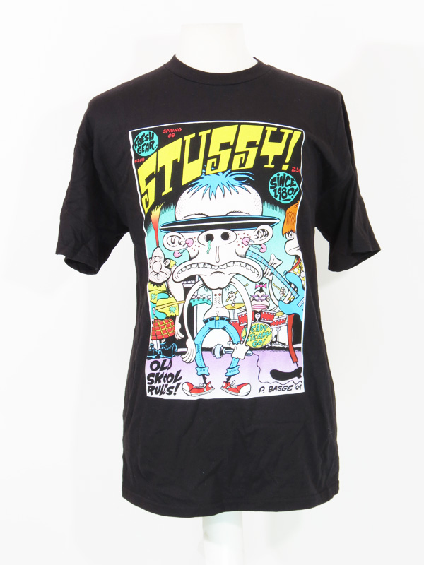 Stussy x P.Bagge Comic Book Cover T-Shirt - 5 Star Vintage