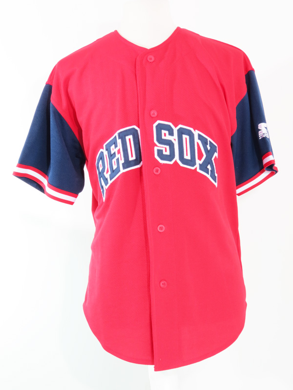 Boston Red Sox 1918 Throwback Striped Starter Jersey