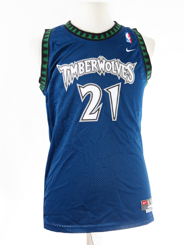 Vintage Kevin Garnett Jersey Adult 3XL Timberwolves Team Nike NBA Apparel  Men
