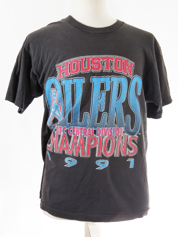 1991 Houston Oilers AFC Champions T-Shirt - 5 Star Vintage