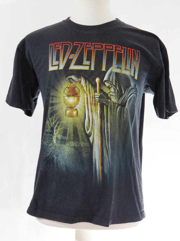 Led Zeppelin Stairway To Heaven Replica T Shirt 5 Star Vintage