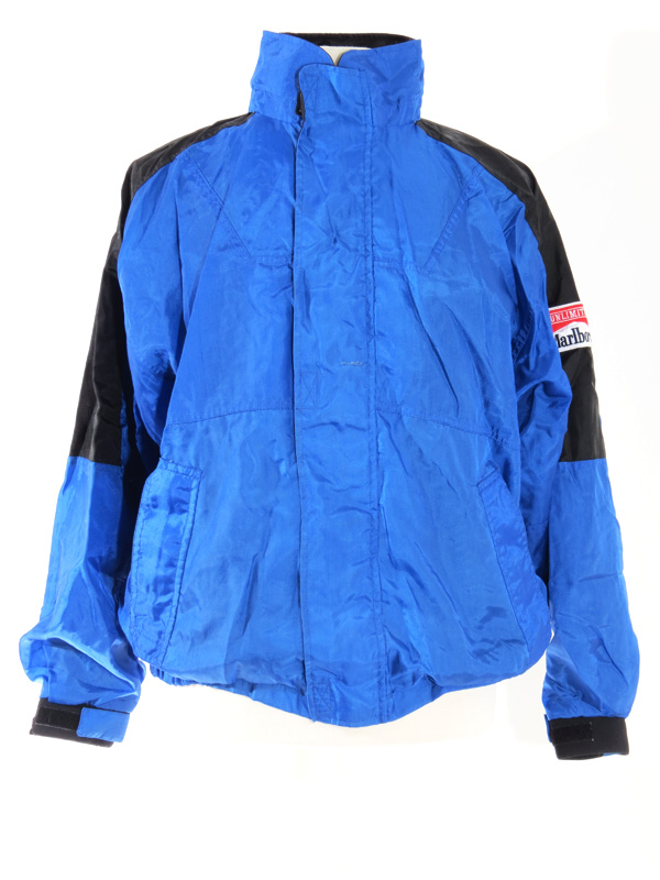 Marlboro Unlimited Blue Windbreaker Jacket - 5 Star Vintage