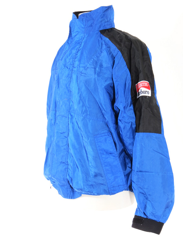 Marlboro Unlimited Blue Windbreaker Jacket - 5 Star Vintage