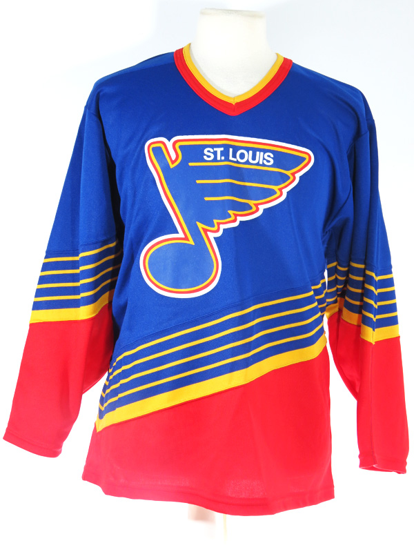 stl blues 90s jersey