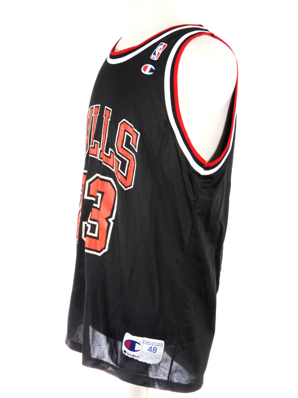 90's Michael Jordan Chicago Bulls Champion Black Alternate NBA