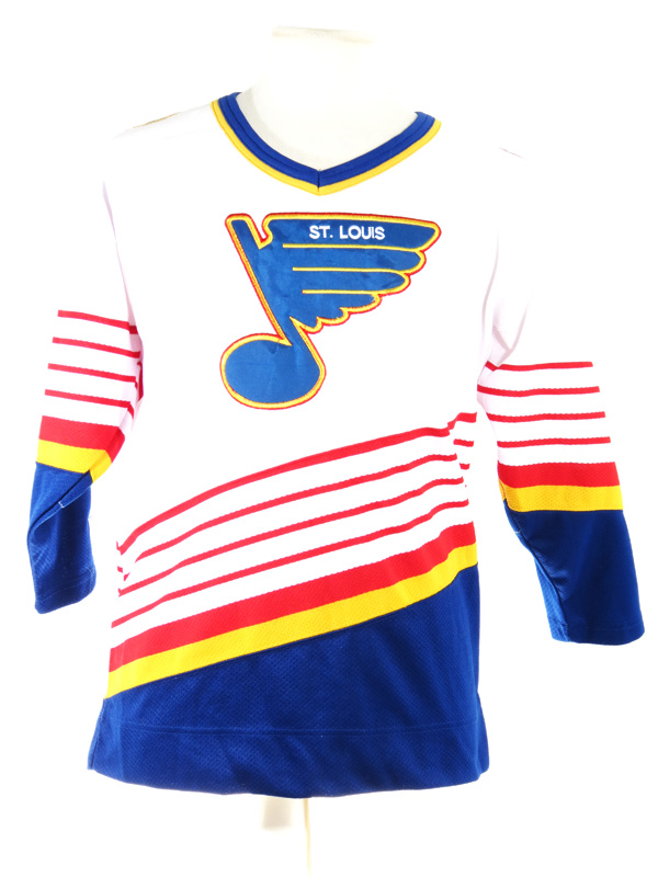 90s St. Louis Blues NHL White Starter Hockey Jersey - 5 Star Vintage