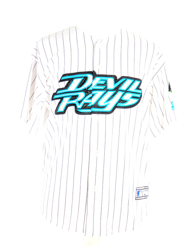 Vintage 90s youngan MLB Tampa Bay Devil Rays - Depop