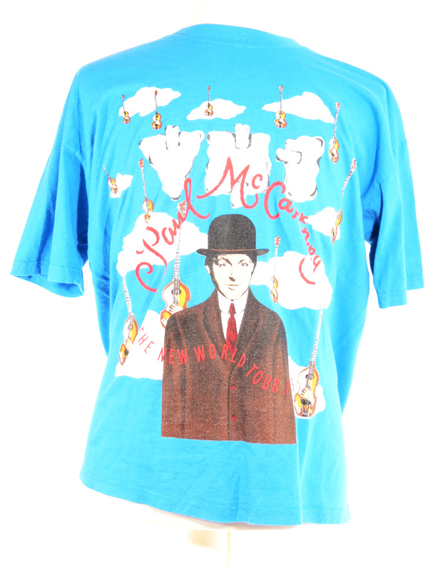 vintage 1993 Paul McCartney New World Tour Shirt