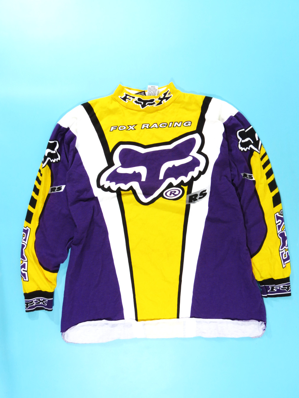 purple yellow jersey