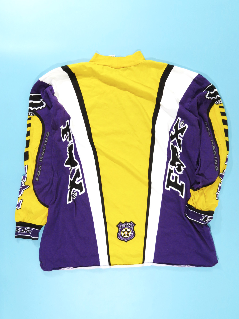 Fox Racing Splatter 7" Purple/Yellow 