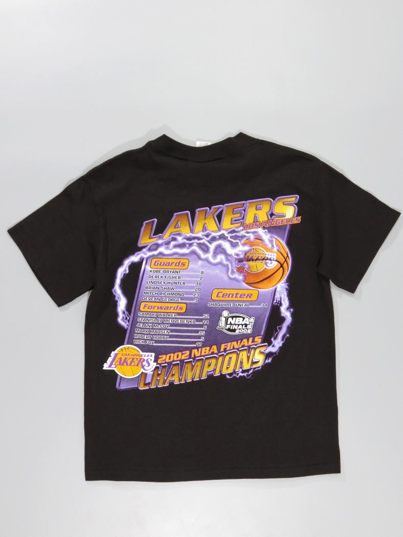 2002 lakers championship shirt