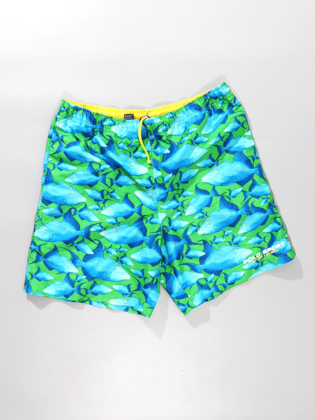 Polo Sport Ralph Lauren Fish Pattern Swim Shorts - 5 Star Vintage