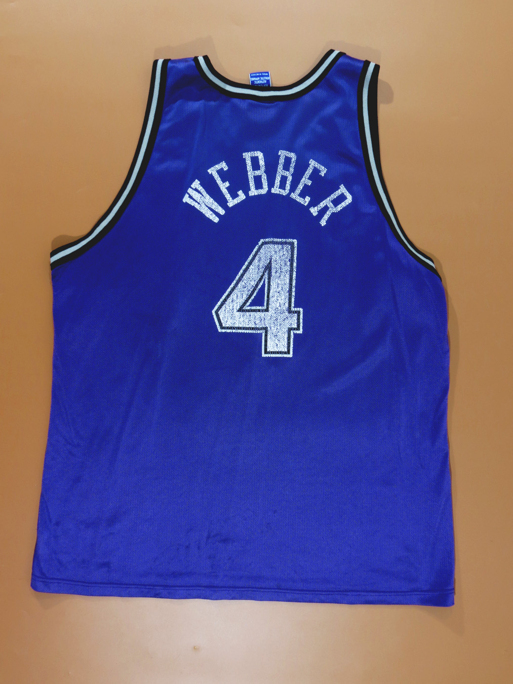 Vintage Chris Webber Sacramento Kings Champion Jersey 90s