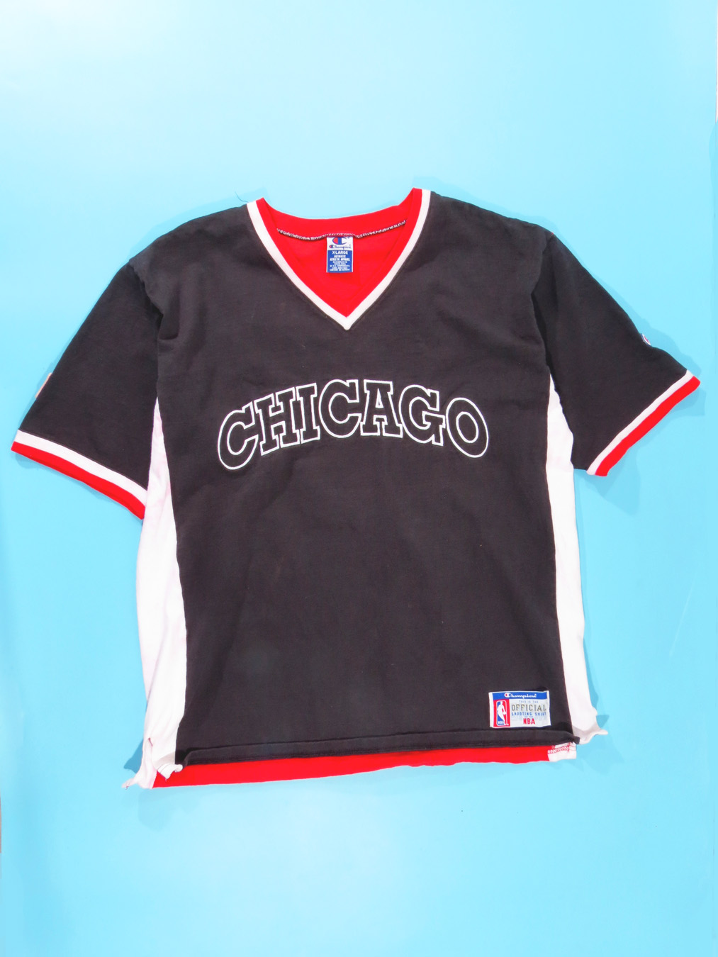 chicago bulls warm up jersey