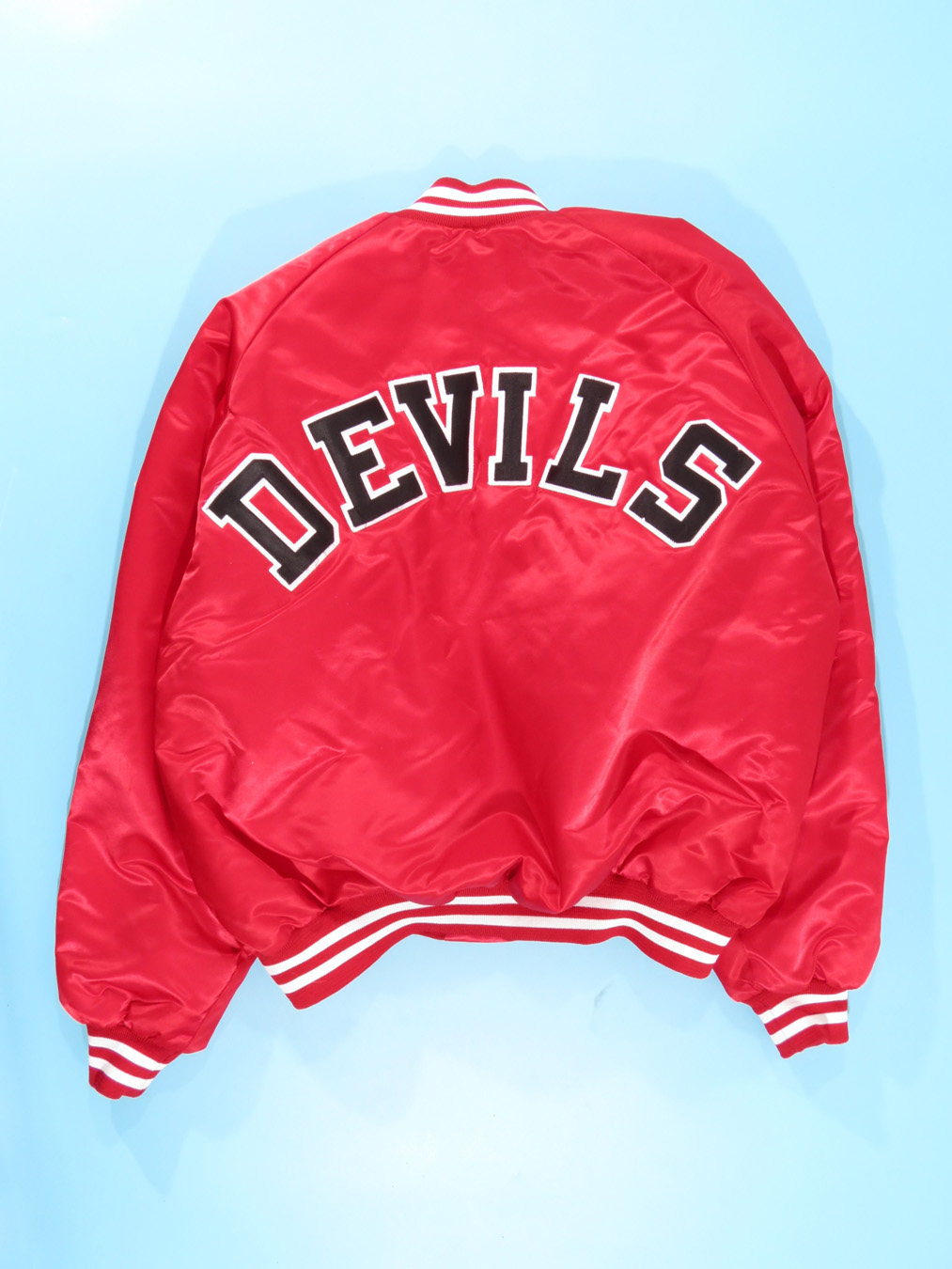 80s New Jersey Devils Chalkline Red Jacket XXL - 5 Star Vintage