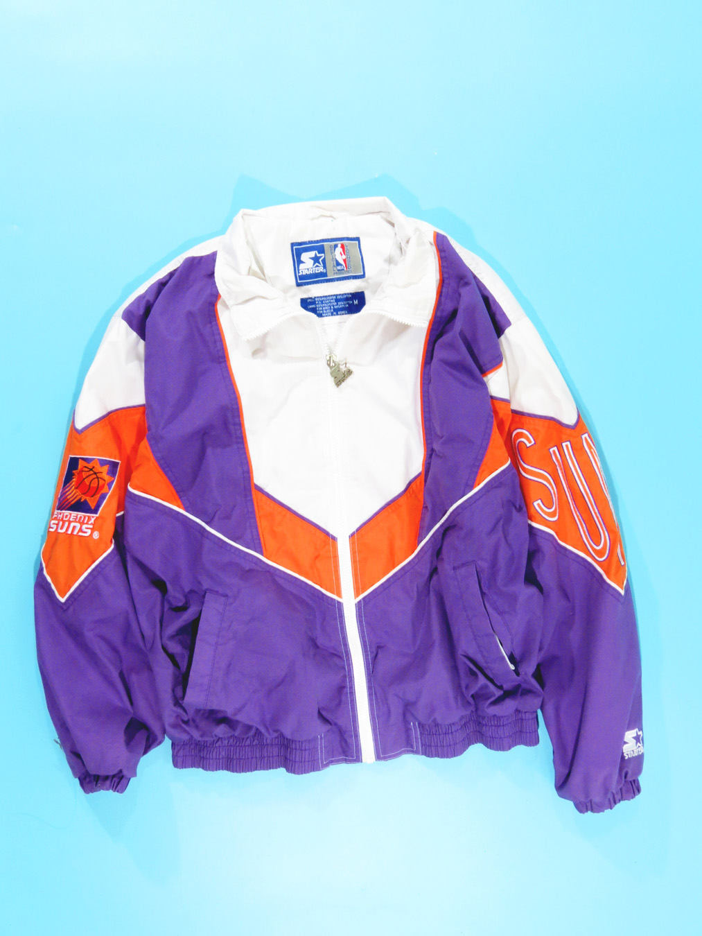 90s phoenix suns starter jacket