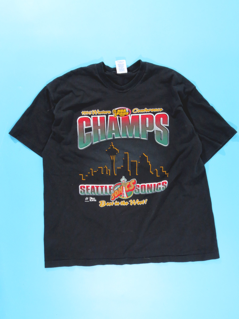 Vintage Seattle Super Sonics 1996 Western Conference Champions Snapbac –  Yesterday's Attic