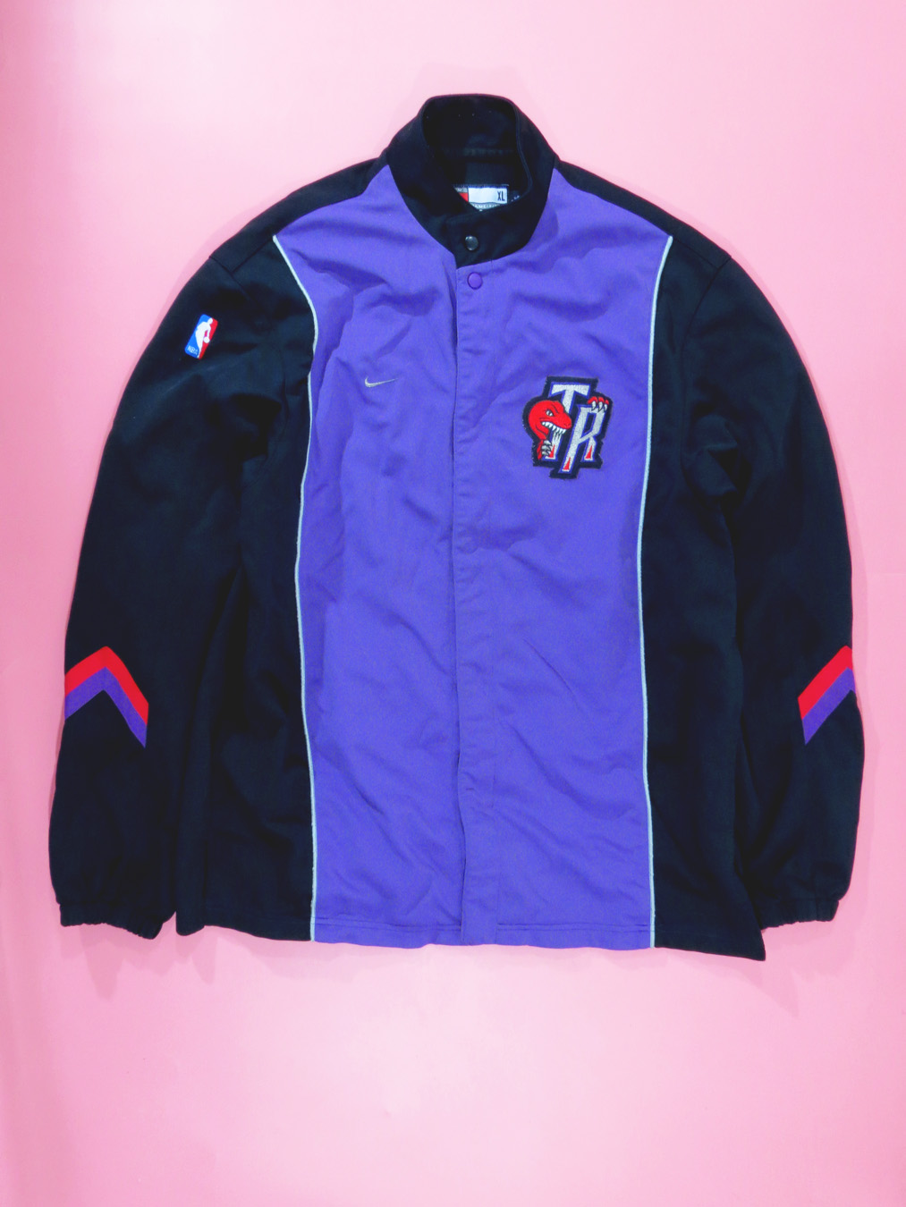 Nike Toronto Raptors Authentic Purple Warm Up Jacket - 5 Star Vintage