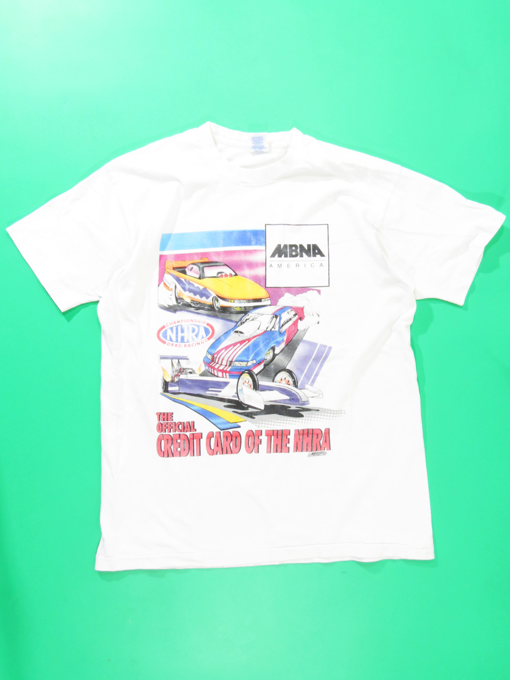 90s NHRA Top Fuel T-Shirt XL - 5 Star Vintage