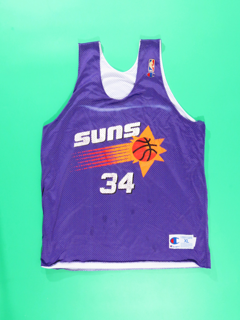 Phoenix Suns Vintage Champion Practice Jersey #15 - Team Issue? - Large