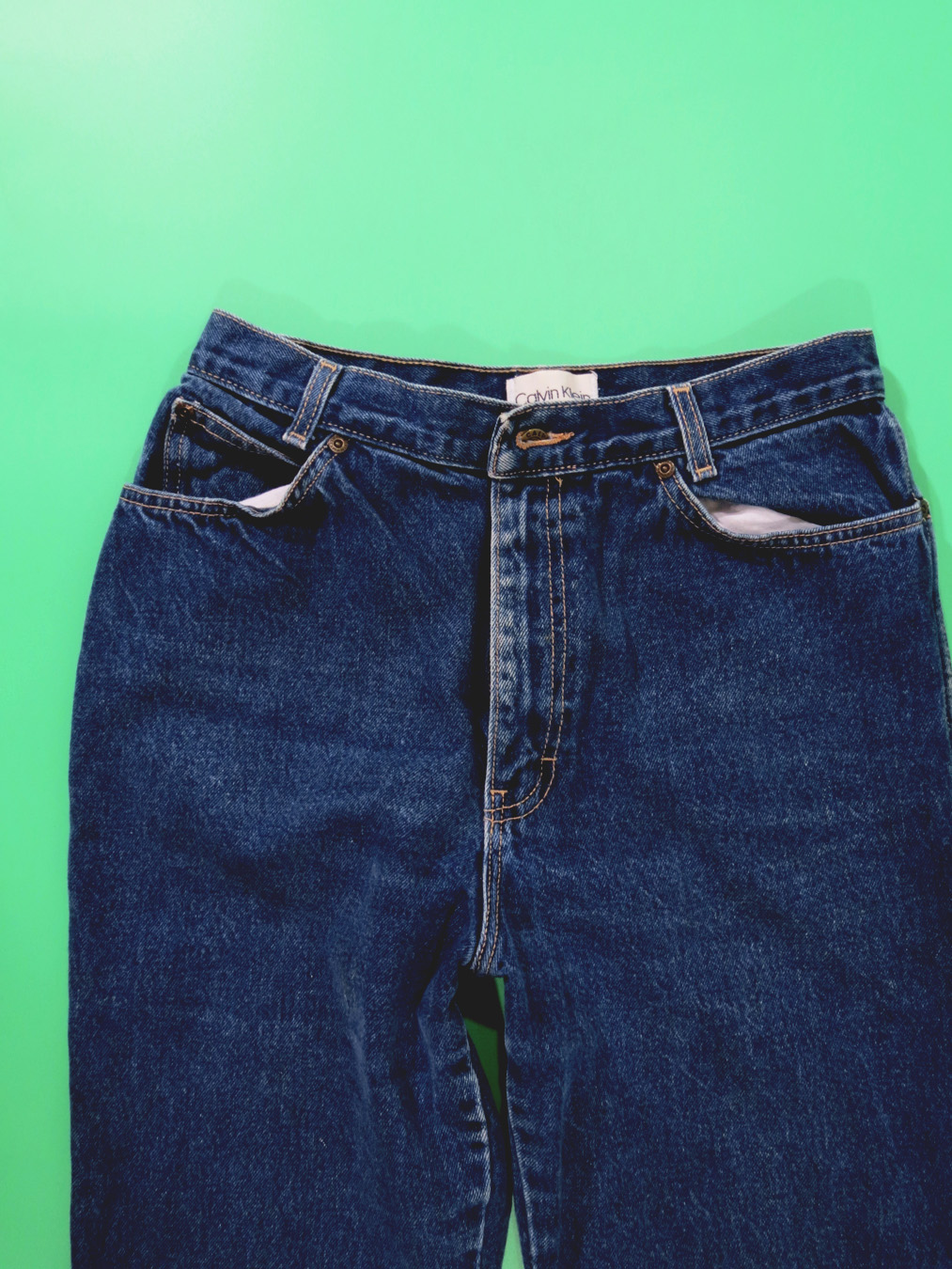 80s Calvin Klein Denim Womens Jeans - 5 Star Vintage