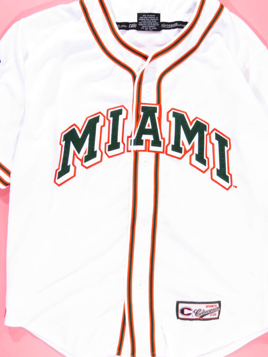 university of miami baseball jersey