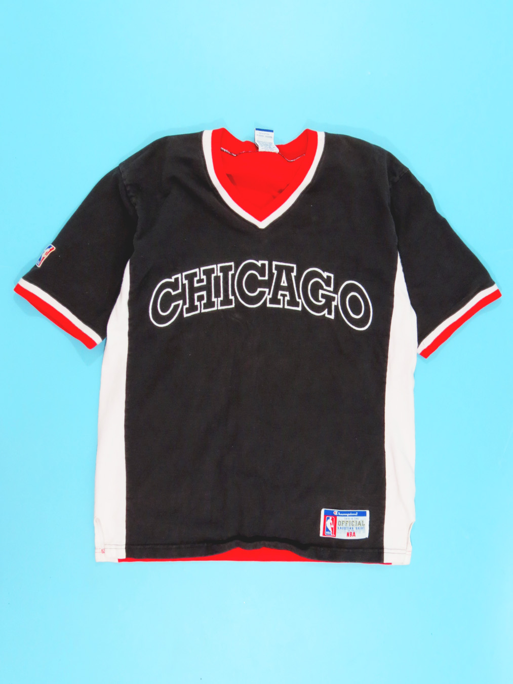 chicago bulls warm up shirt