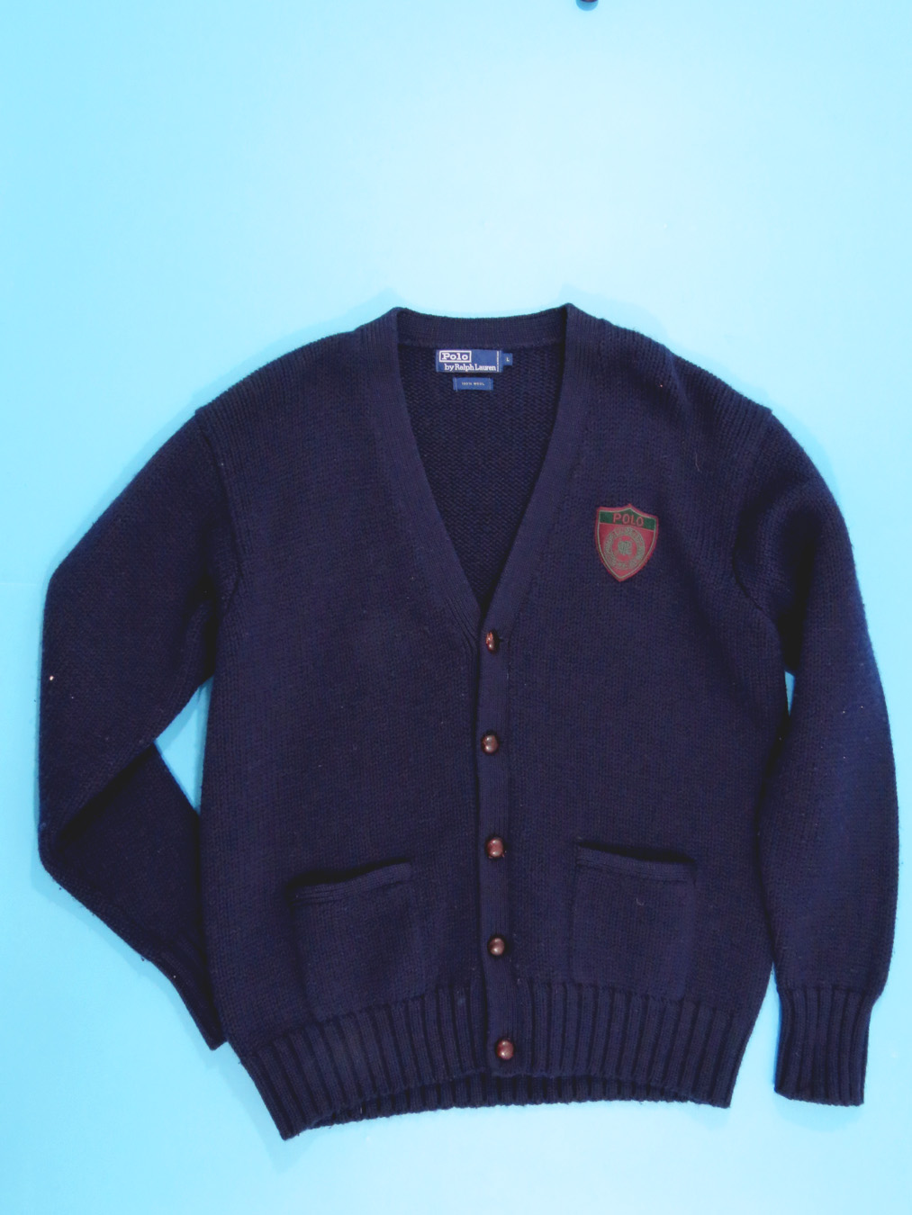 Vintage Polo Ralph Lauren Wool 'Shield 