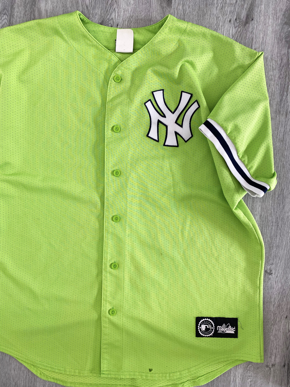 yankees green jersey