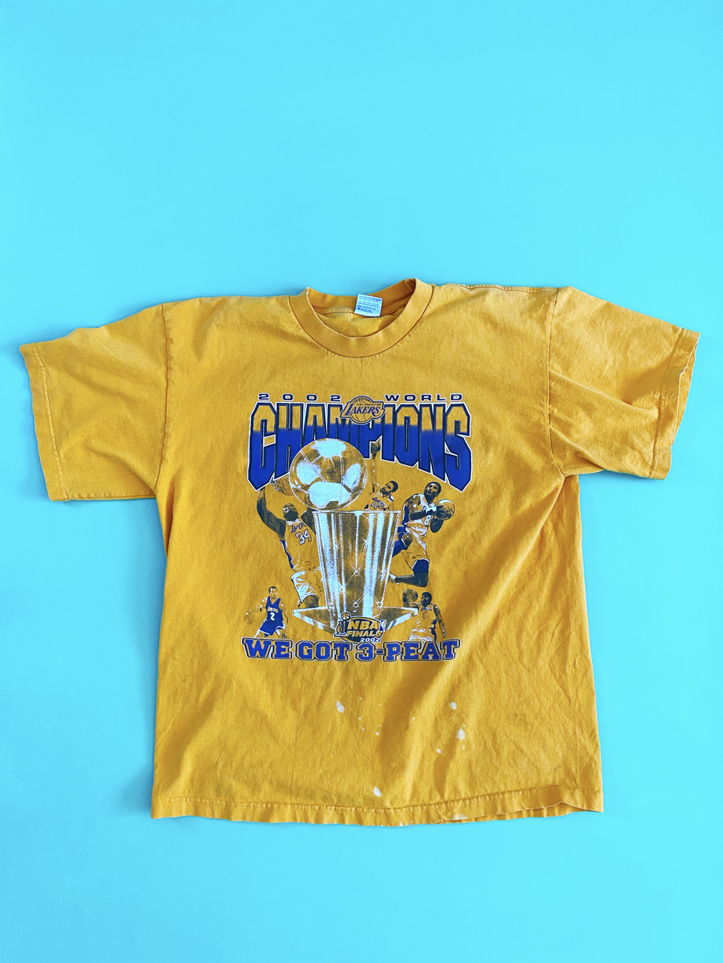 lakers 2002 championship shirt