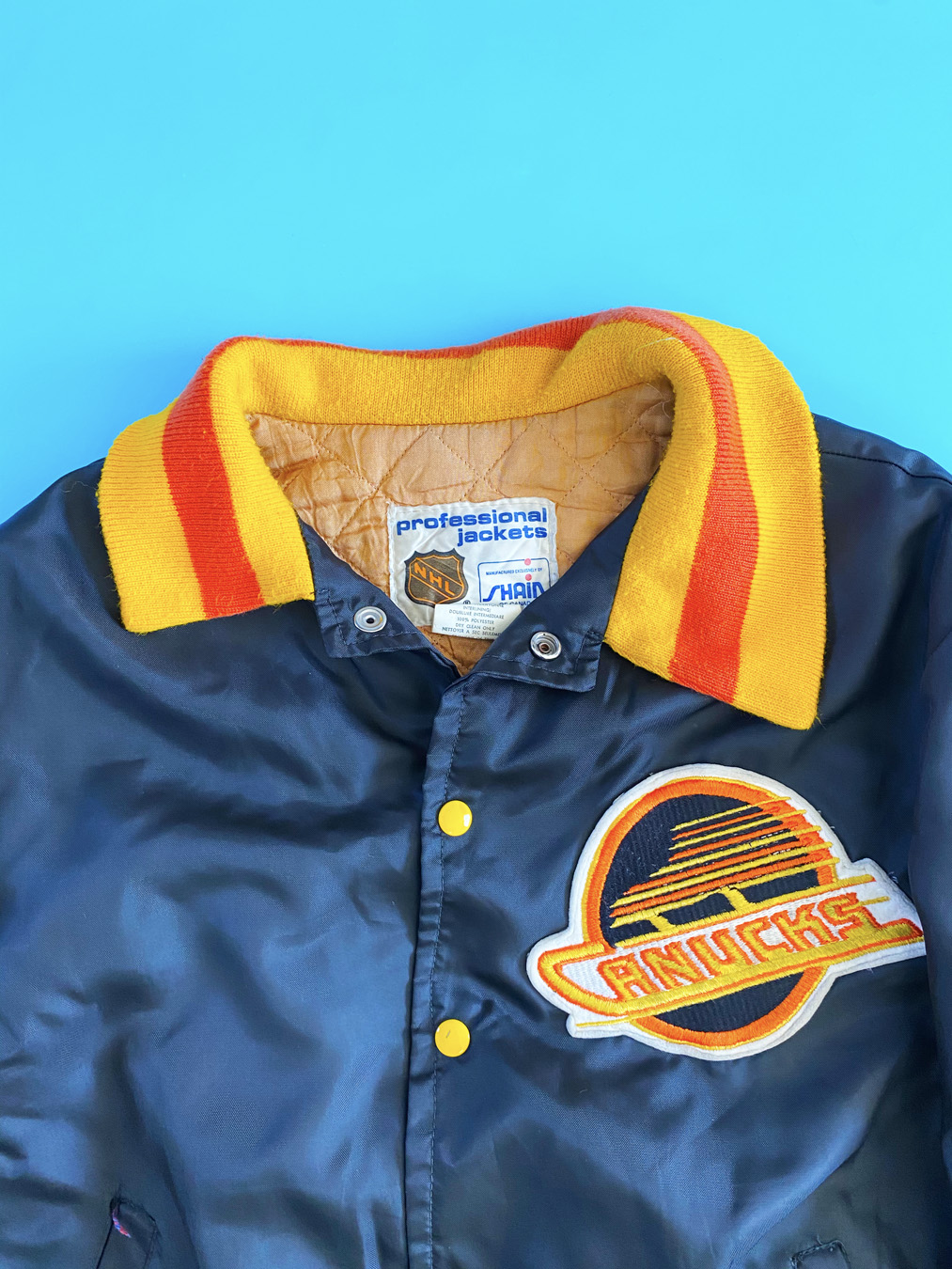 STARTER, Jackets & Coats, Vancouver Canucks Starter Throwback Logo Jacket  5x
