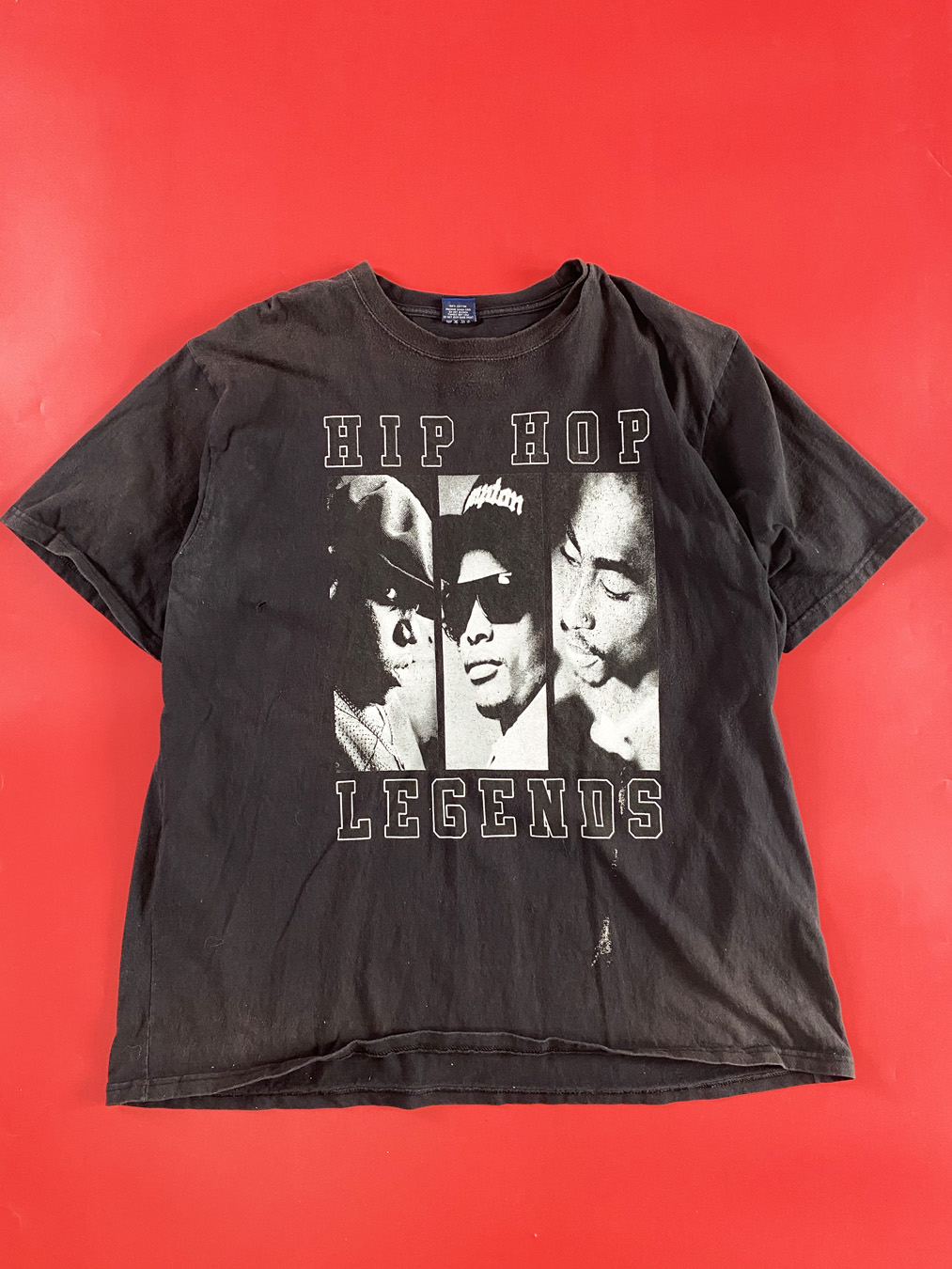 2000s Hip Hop Legends Tupac Eazy E T-Shirt - 5 Star Vintage