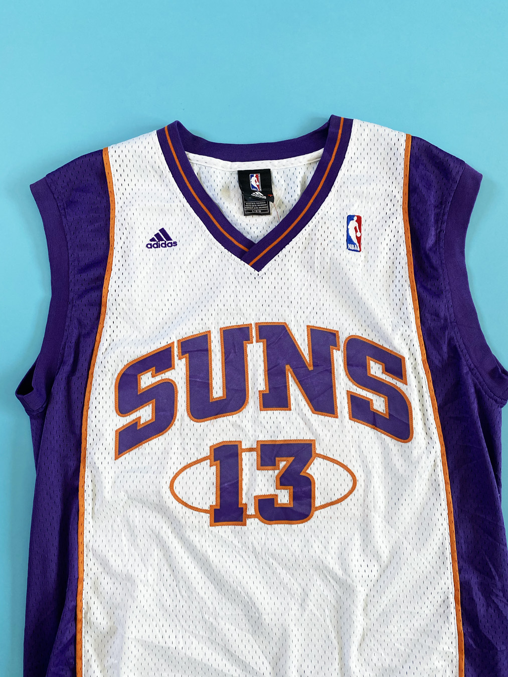 Phoenix Suns Jersey Steve Nash #13 NBA Sports Sleeveless Adidas M K5