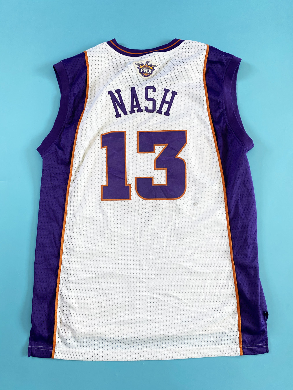 Vintage NBA Phoenix Suns Steve Nash Latin Nights Mens L Adidas Swingman  Jersey