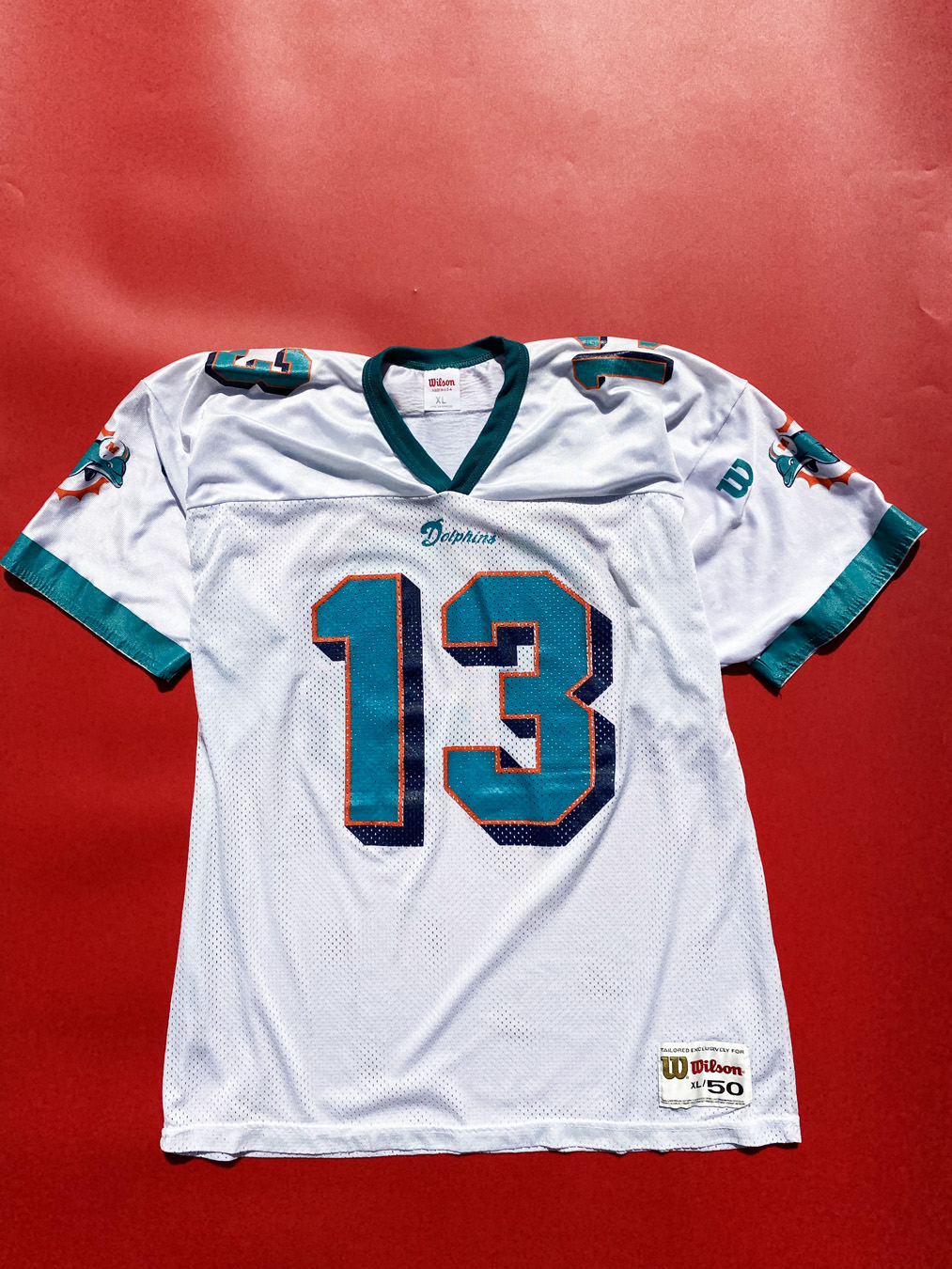 Vintage Wilson Miami Dolphins Home Dan Marino Authentic Jersey (Size 44)  NWT — Roots