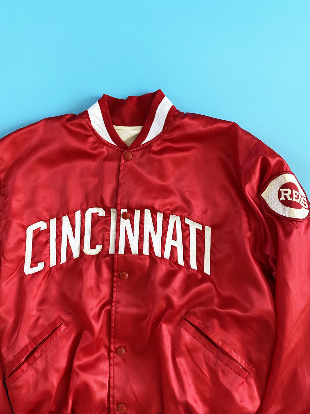 Cincinnati Reds Button Up Shirt - William Jacket
