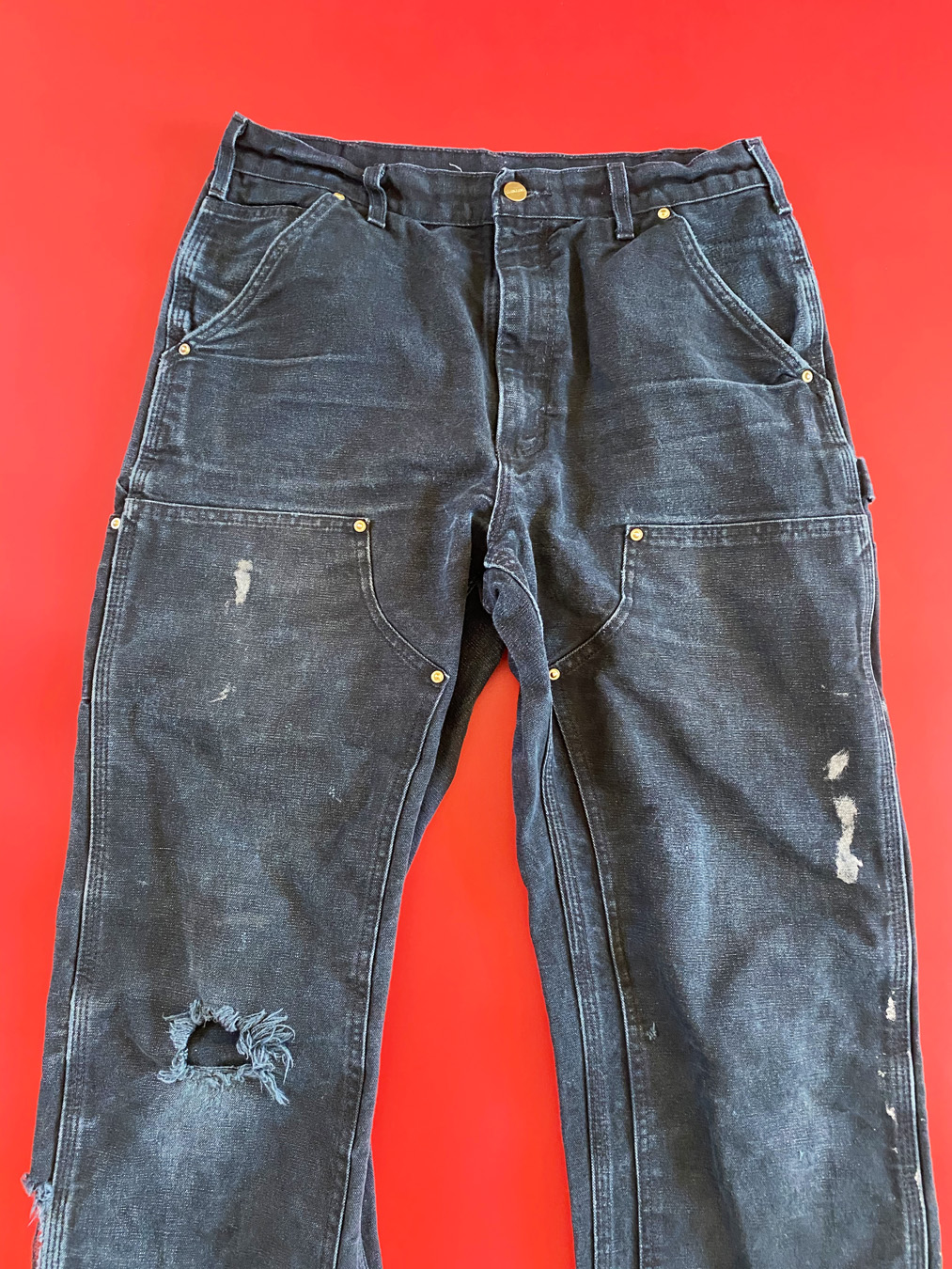Vintage 1990s Carhartt Work Pants Size 40 X 32 / 90s Carpenter