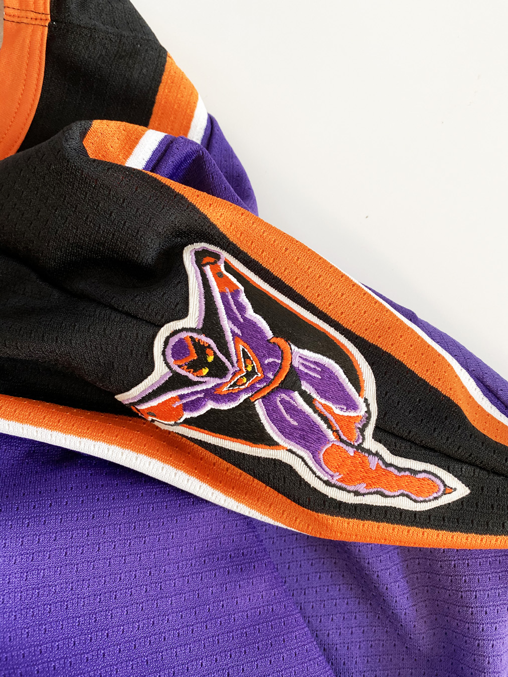 90's Philadelphia Phantoms Bauer Purple AHL Jersey Size Large – Rare VNTG