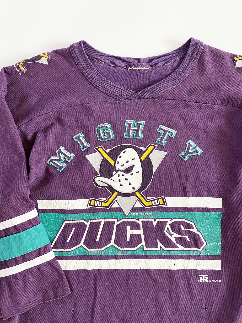 Mighty Ducks Hockey Jersey Purple Any Namesyouth/adult96 